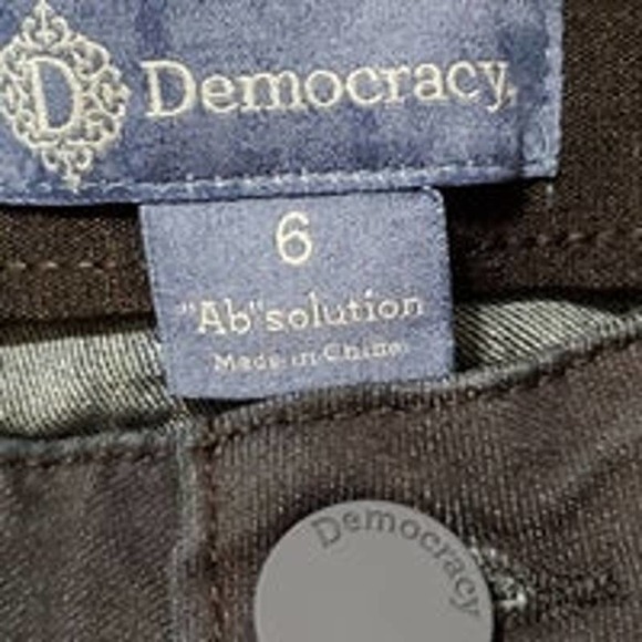 NWT Democracy Women's Absolution Jegging - Mid Indigo Size 6 - Picture 5 of 7